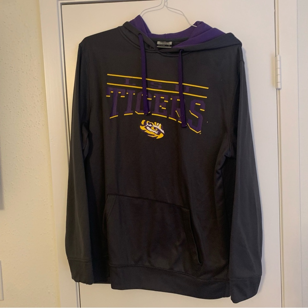 LSU Black and Purple Men's Hoodie